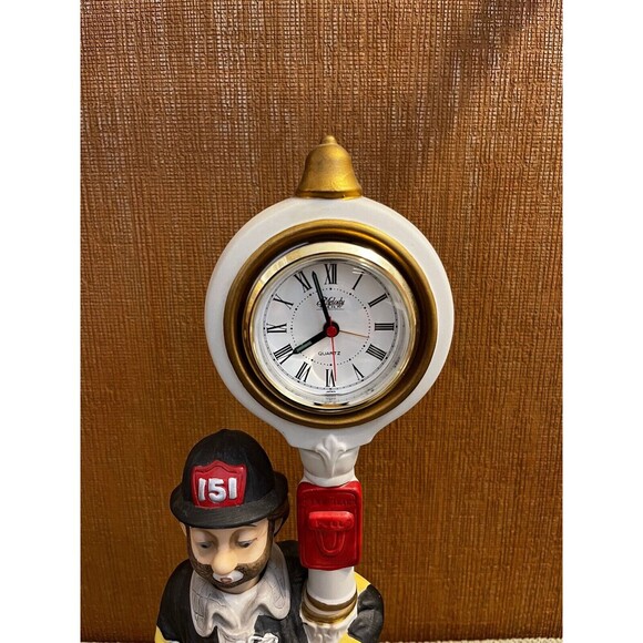 Melody In Motion Low Pressure Job Fireman Clock With Alarm Function - Picture 2 of 8